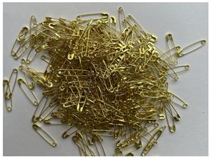 GOLD SAFETY PINS